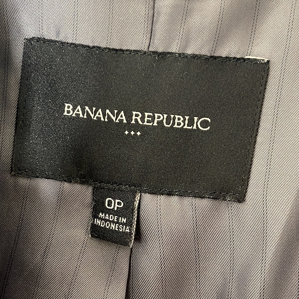 🆕 BANANA REPUBLIC blazer Jacket Size 0P - Picture 4 of 5